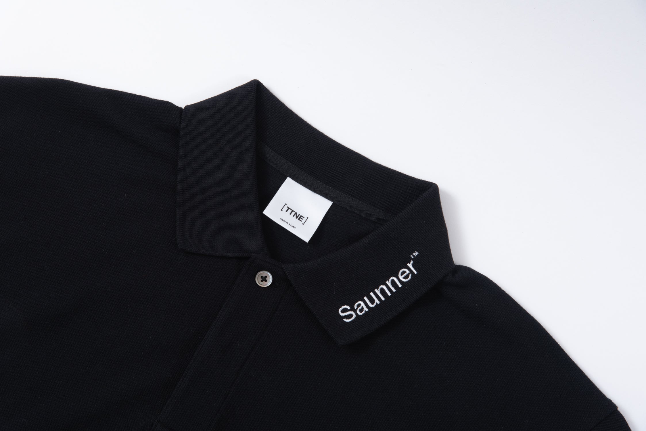 “Sauna Water Golf Repeat” Polo Shirts - Black