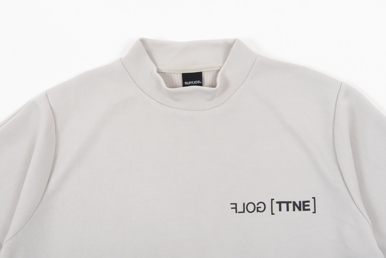 RUFFLOG × TTNE Cool Breath Mockneck - Light-Beige / Black – SHOP [TTNE]