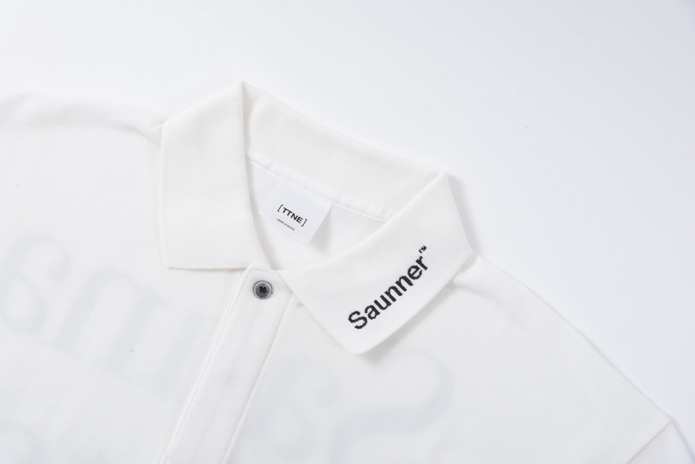 “Sauna Water Golf Repeat” Polo Shirts - White