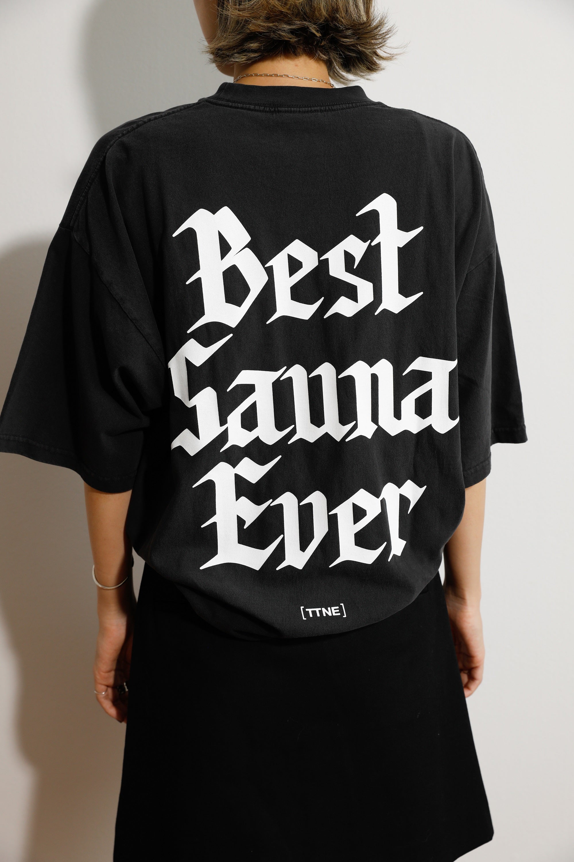 ［TTNE］Best Sauna Ever Logo Tee - Black